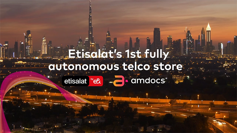 Etisalat by e&'s fully autonomous telco store powered by Amdocs