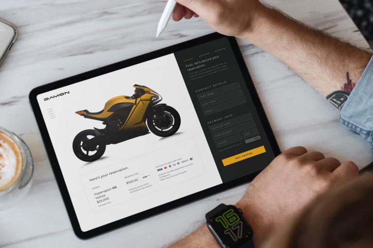 Damon Motors Accelerating riders toward an electric future.